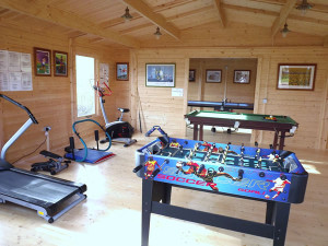 Indoor Games Room and Gym